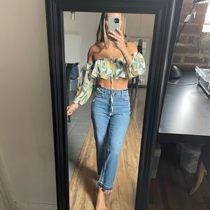 F21 fun cropped top S- worn once